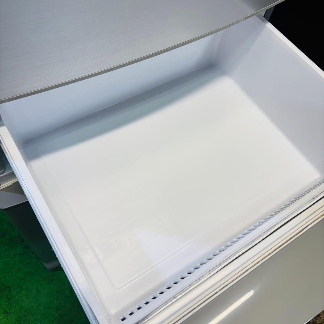 AQUA 355L 冷蔵庫 大容量 激安 シルバー【地域限定配送無料】