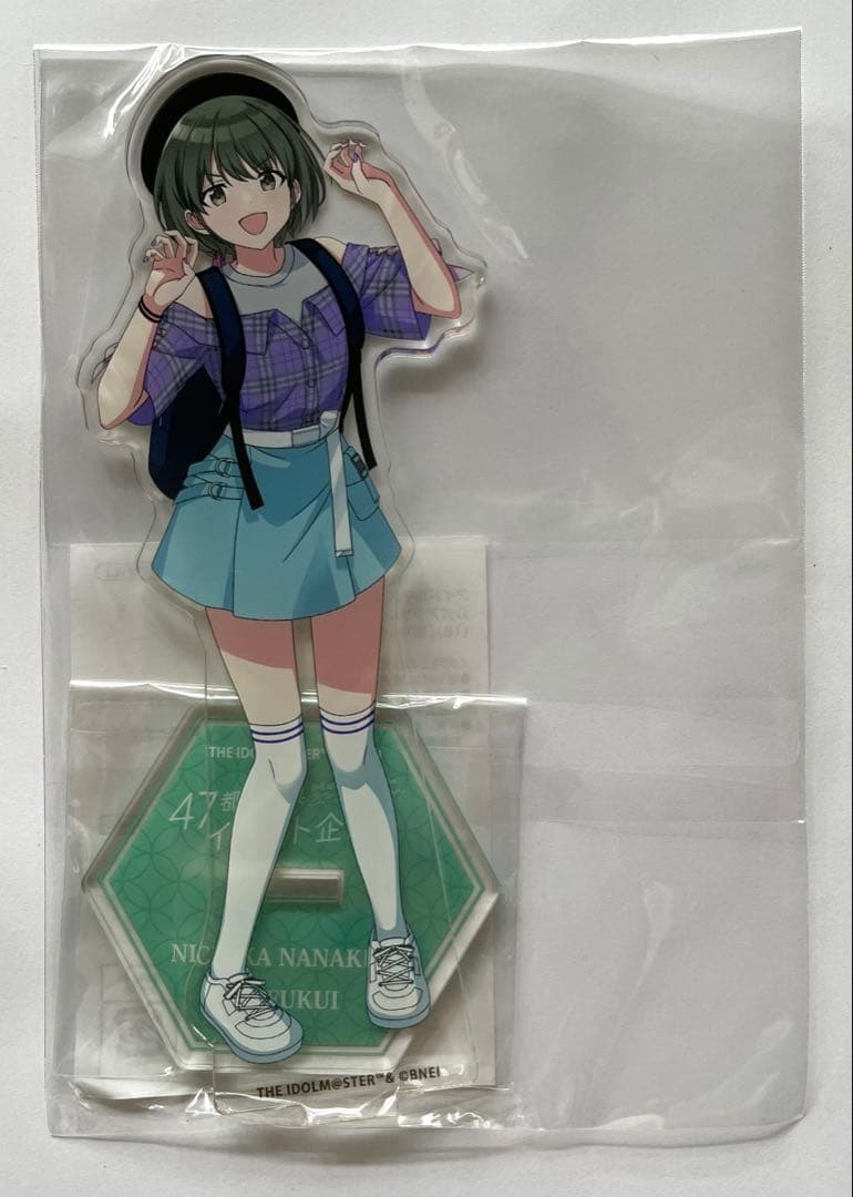 アイドルマスター 47都道府県イラスト企画 アクリルスタンド 福井×七草にちか アイドルマスター 47都道府県イラスト企画 公式ロング缶バッジ 【福井