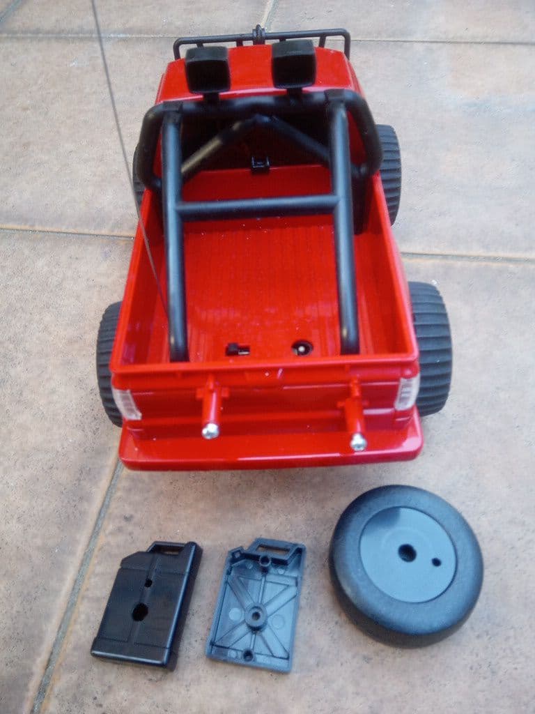 マツシロ ザ ウィンチ ハイラックス スーパーラジオトロン ラジコン 昭和