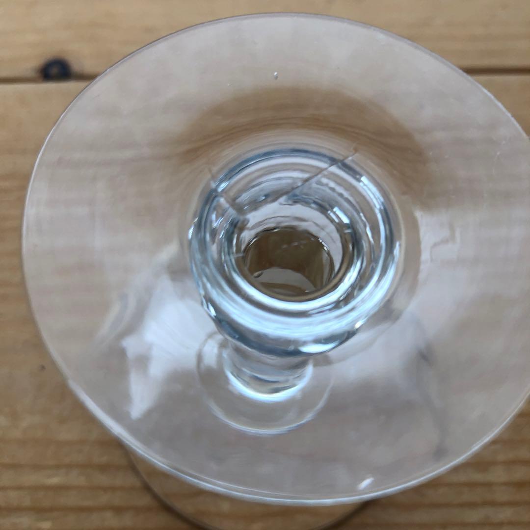 古いシャンパンクープ 2脚 食前酒・食後酒グラス リキュールグラス no.123