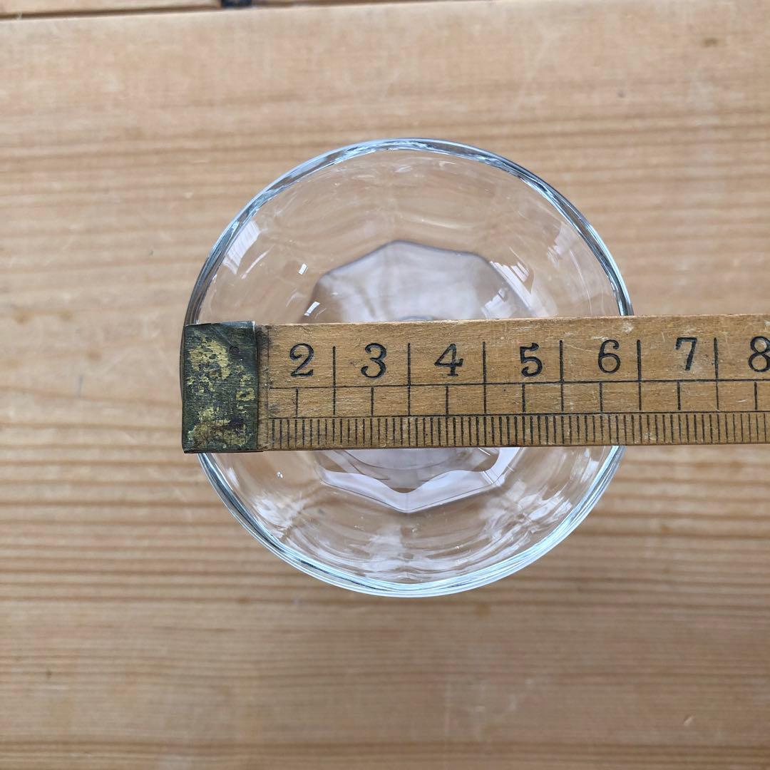 古いシャンパンクープ 2脚 食前酒・食後酒グラス リキュールグラス no.123