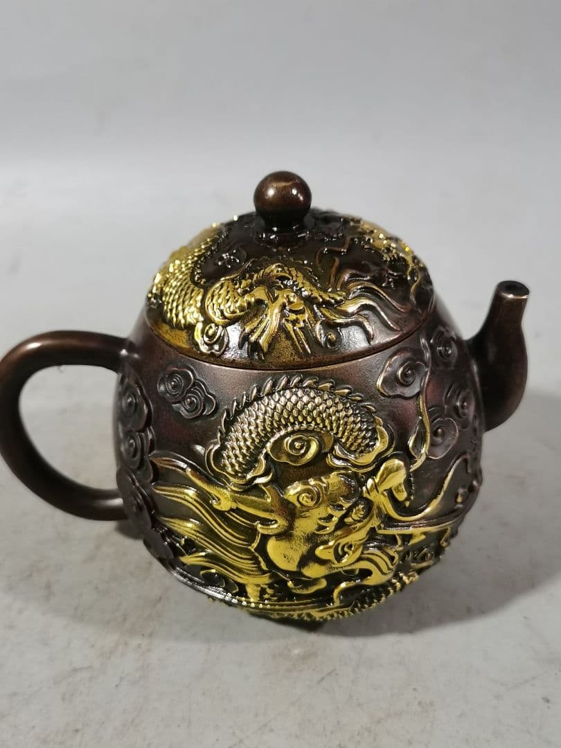 龍鳳徳利 急須 煎茶道具 工芸品 美術品 置物