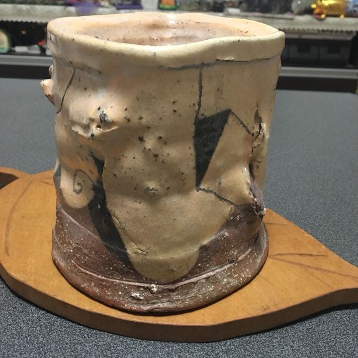 萩焼作家 永地博正作 花瓶 お値下げしました。