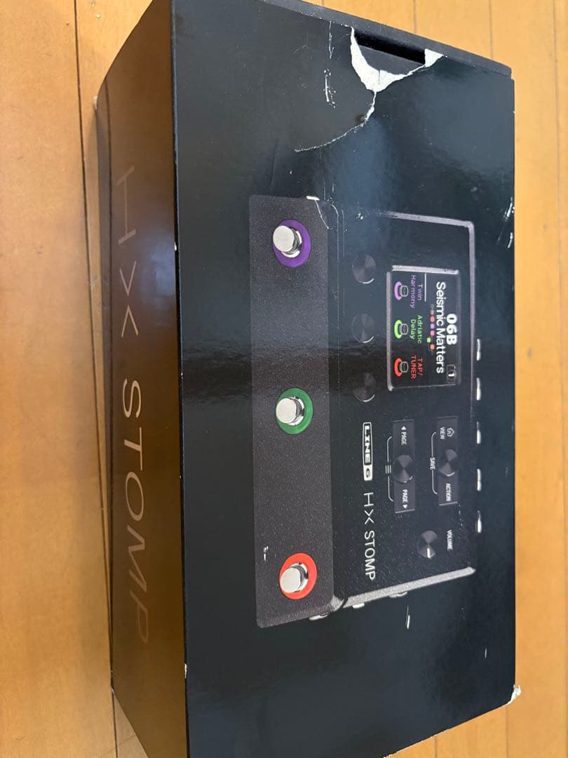 LINE6 HX STOMP ギター、ベース、兼用マルチエフェクター Line6 マルチエフェクター ライン6 LINE6 HX Stomp エイチエックス