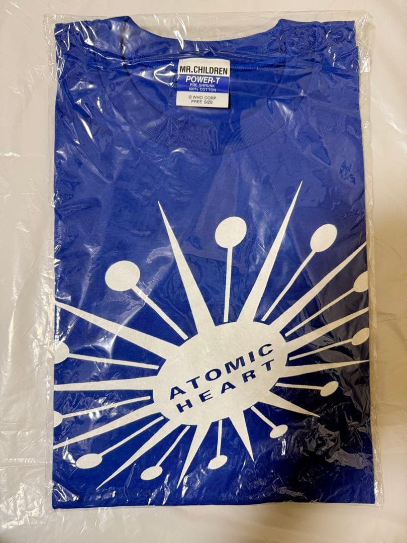 Mr.Children ATOMIC HEART Tシャツ ミスチル、Mr.Children、アトミック