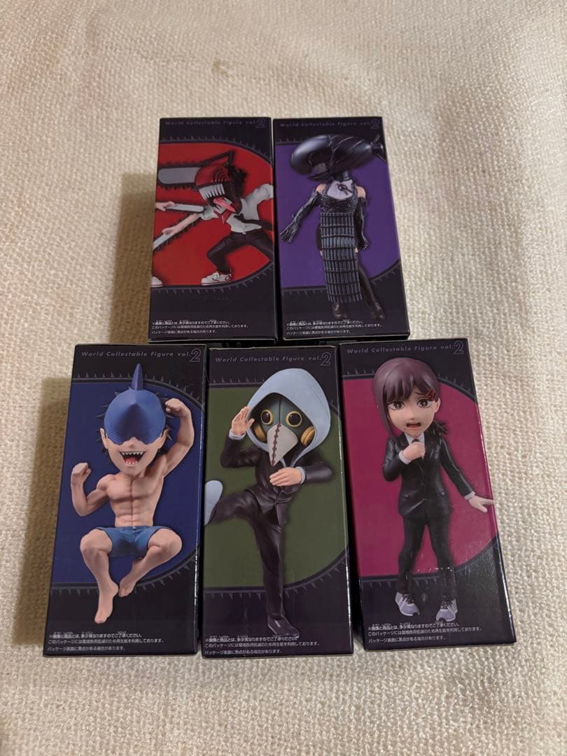チェンソーマン　ワールドコレクタブルフィギュア　レゼ編2 フルセット