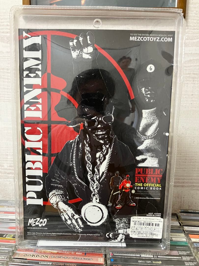 PUBLIC ENEMY のFLAVOR FLAV & CHUCK Dのセット
