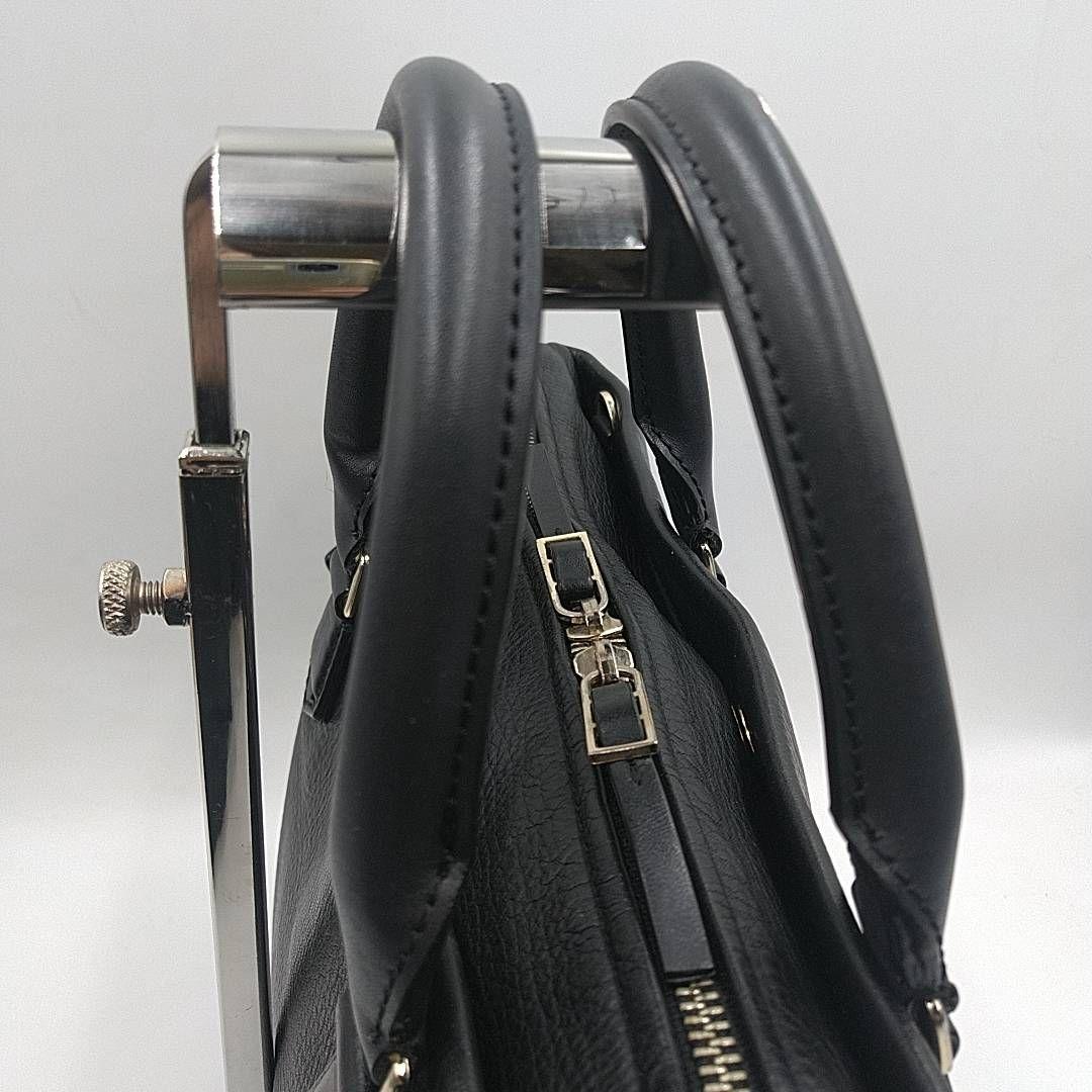 ポールスミス 本革 黒 ビジネスバッグ ブリーフケース シボ革 2way A4可