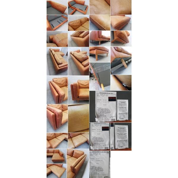 美品■アクタス■FivebyFive■DUBBEL■総革■カウチソファ■48万円