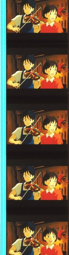 耳をすませば 35mm映画フィルム連続5コマ 月島雫 天沢聖司 高橋一生