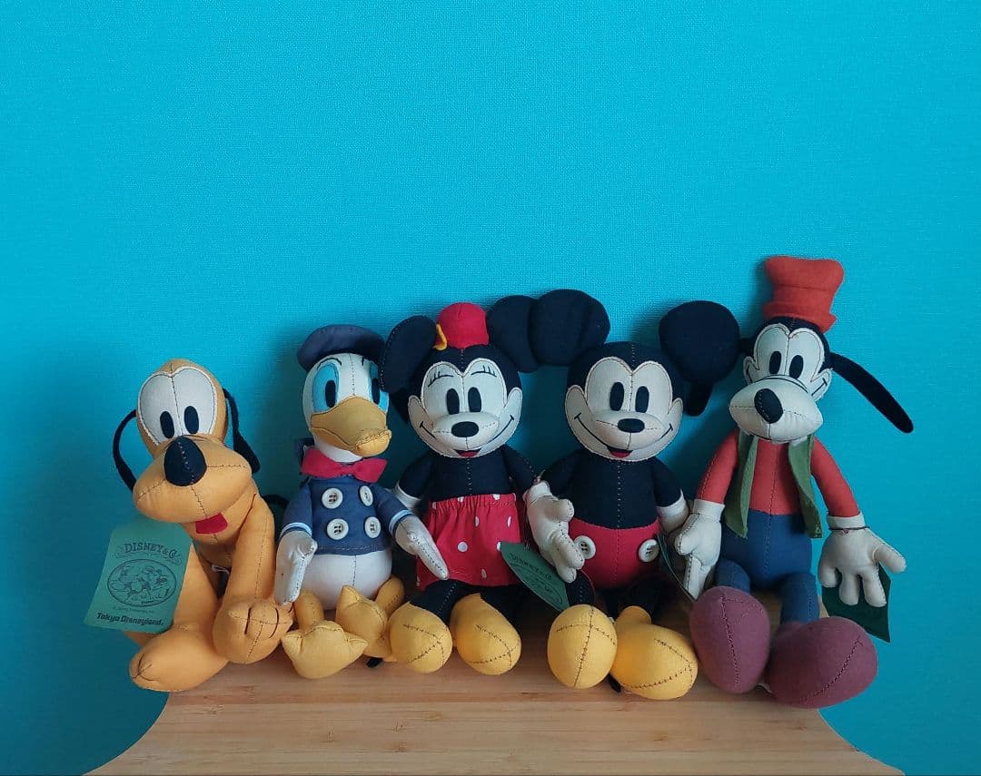 ディズニーランド ヴィンテージコレクション ぬいぐるみセット レア