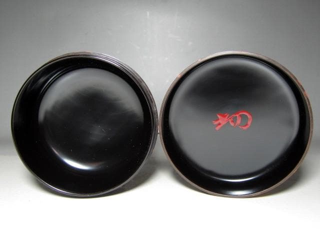 千家十職 塗師 中村宗哲 春草絵平棗 裏千家十四代 淡々斎花押 m172