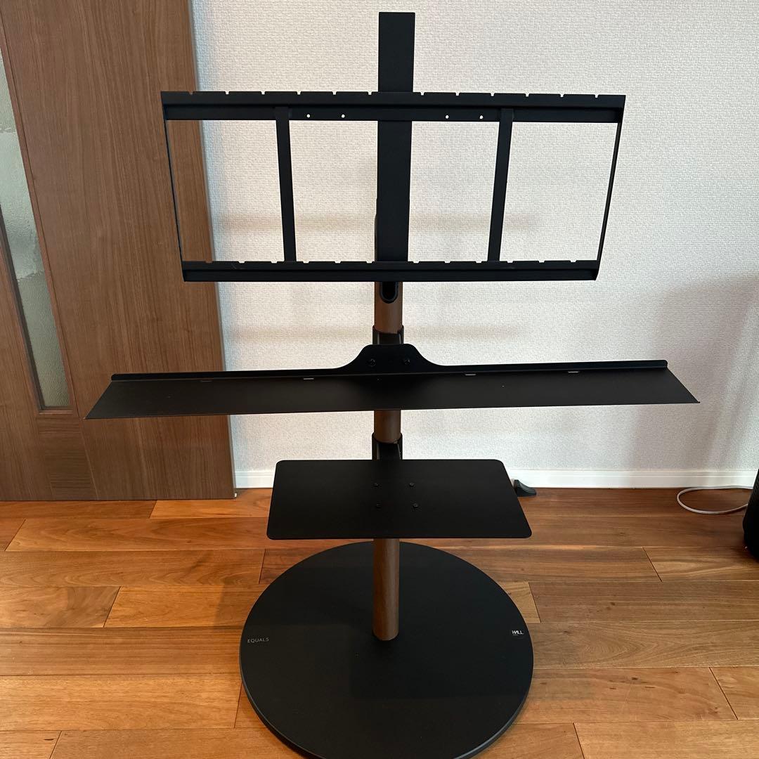 WALLインテリアテレビスタンドA2+棚板＋サウンドバーセット売り EQUALS（イコールズ） WALL テレビスタンド オプション A2ロータイプ