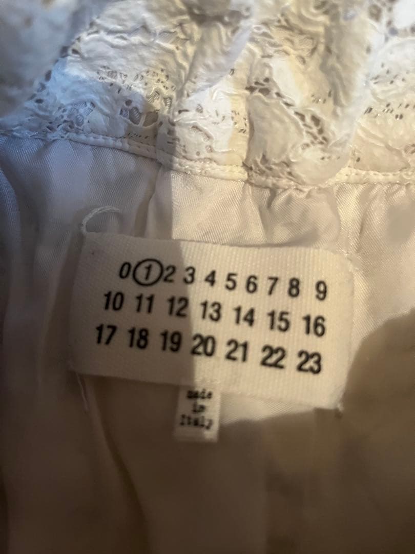 maison margiela メゾンマルジェラ　レーススカート