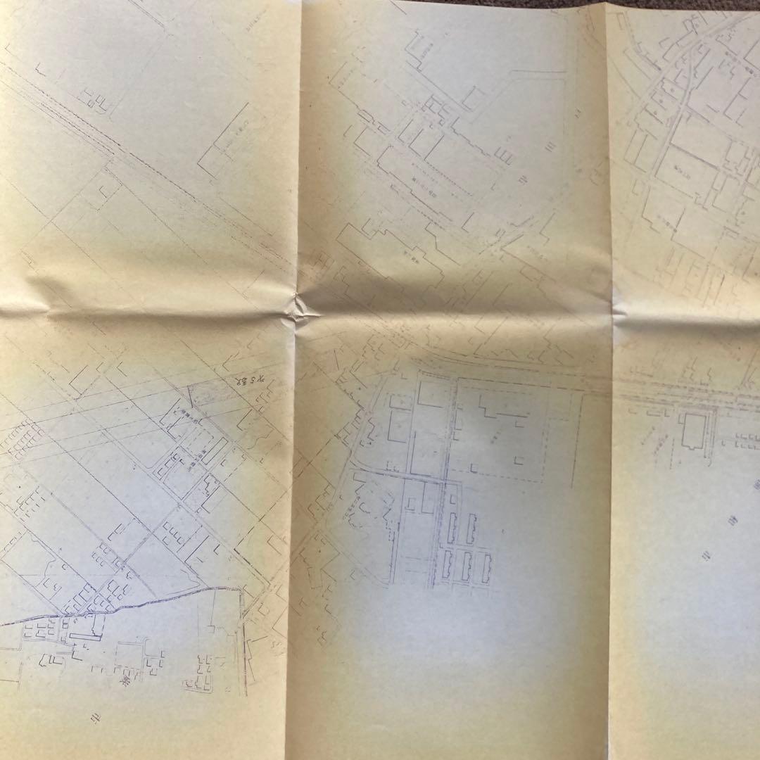 非売品 鉄道マニアック収集品 戸田市 新幹線と通勤新路のための測量図