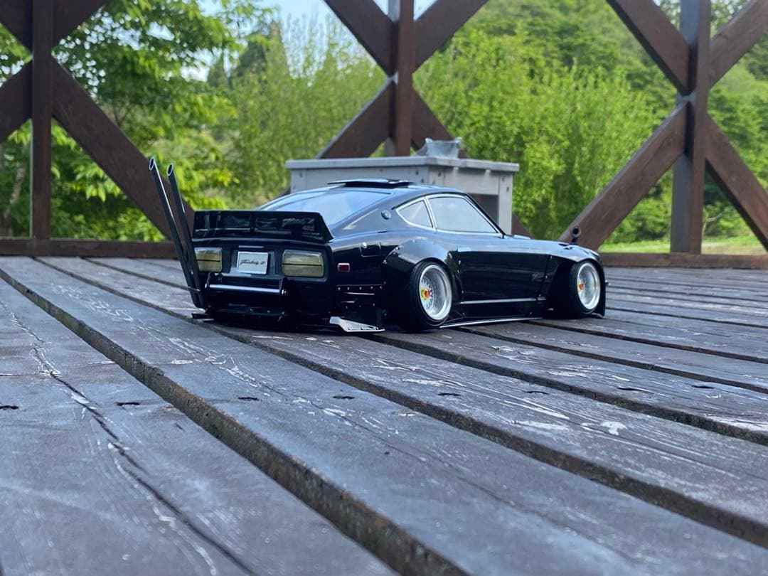 ラジコン フェアレディ Z ボディ abcホビー 未完成品 希少！