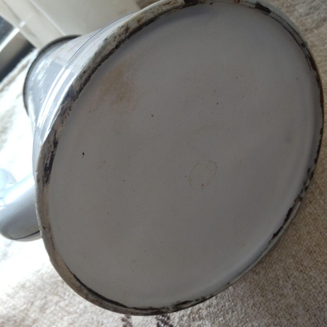 アンティーク サキソニー ホーロー ポット 水差し ピッチャー