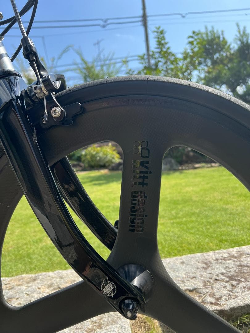 超美品メンテ済み！ KHS P-20RC カーボンホイール ミニベロ 総額50万