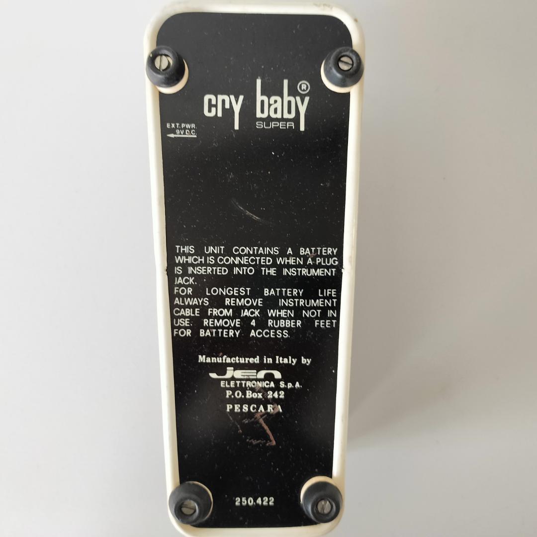 Jen cry baby SUPER 250.422【赤Fasel】ワウ WAH