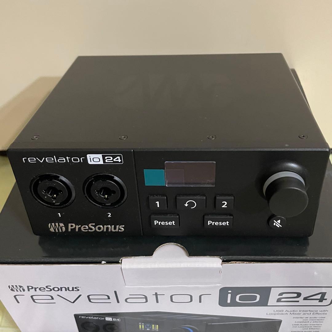 廃盤】PreSonus revelator io 24 USBオーディオ 配信