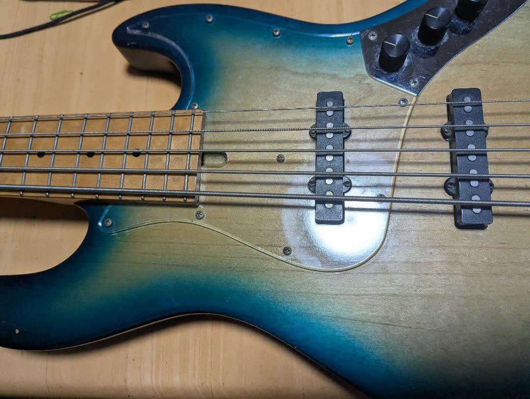 Bacchus5弦パッシブジャズベース ハンドメイドWOODLAND日本製中古品