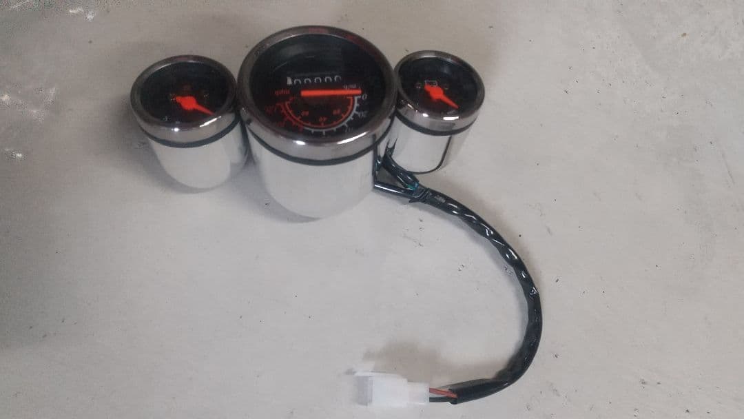 CBX400F HONDA 純正メーター バイク 新品3連メータースピードメーター