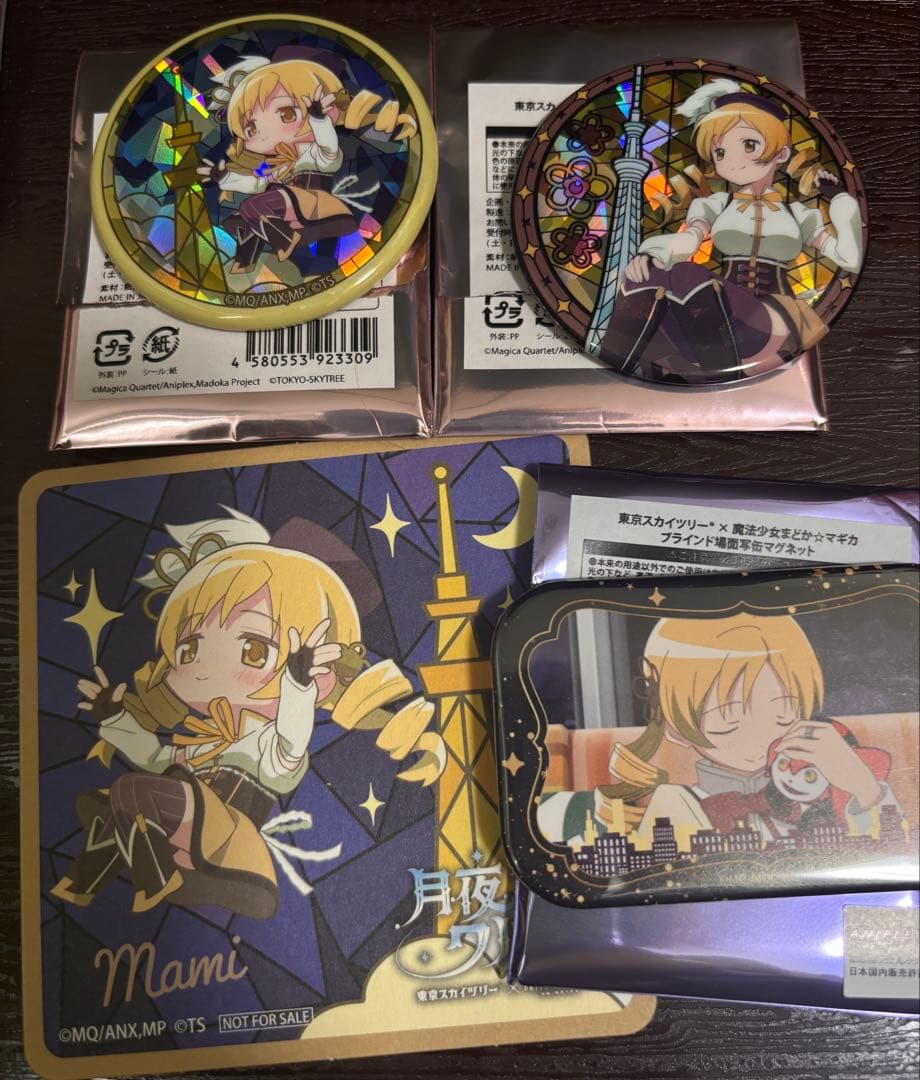 まどマギ 魔法少女まどか☆マギカ スカイツリー 缶バッジ アクスタ
