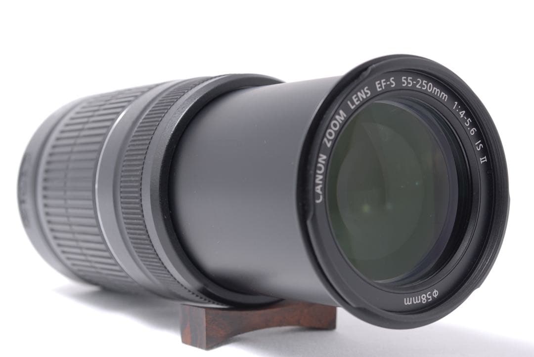 Canon EF-S 55-250mm f4-5.6 IS Ⅱ☆手ぶれ補正 美品 - メルカリ