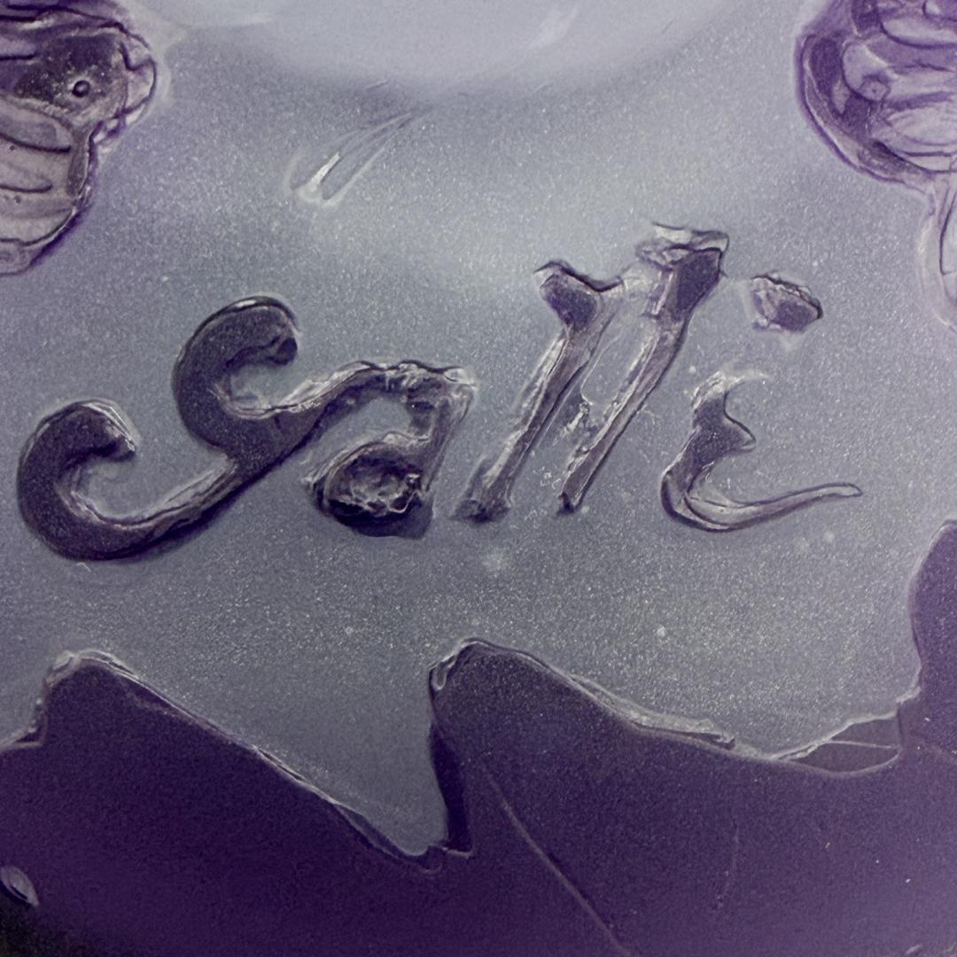 証明書付】エミールガレ 花瓶 高さ21cm 幅9cm カメオ彫り - メルカリ