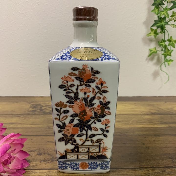 希少】ニッカウヰスキー ウイスキー 有田焼ボトル 陶器 3点セット