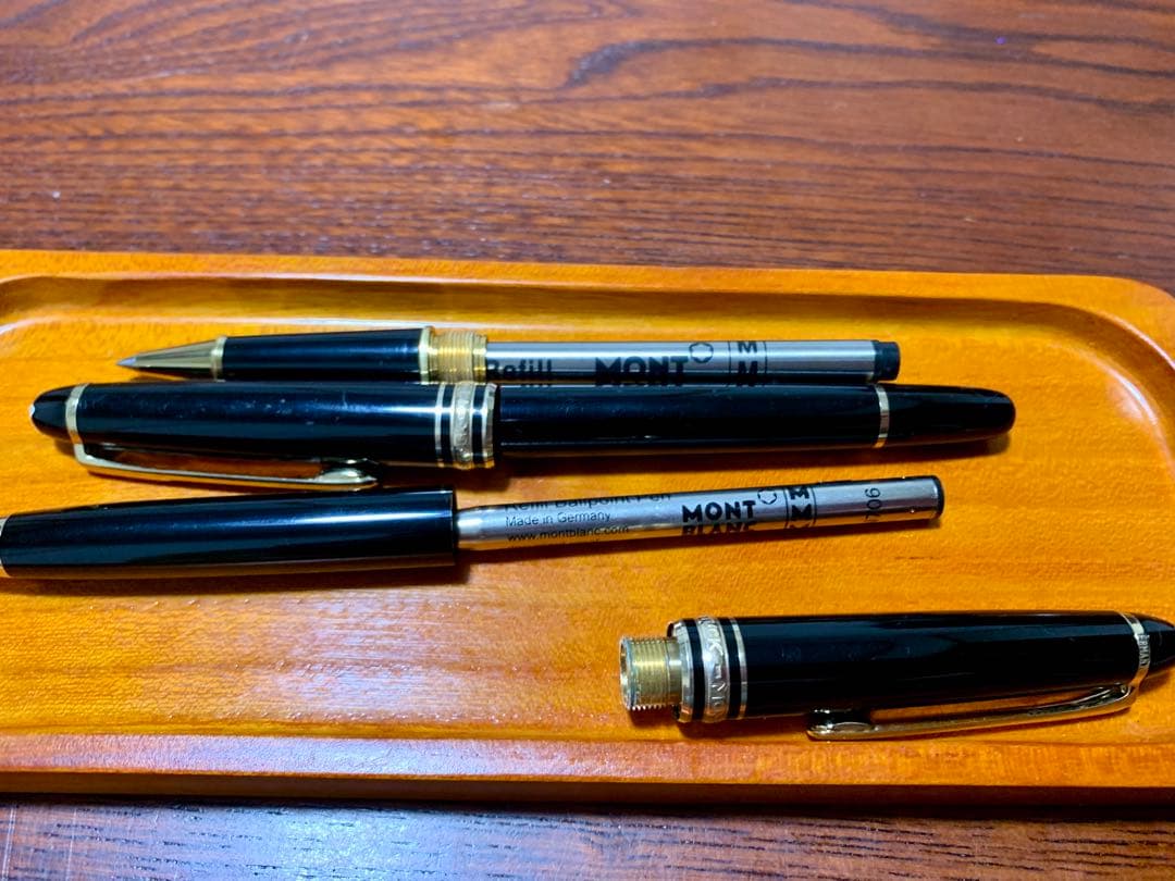 モンブランマイスターシュトゥックボールペン163 164