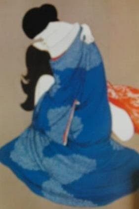 高沢圭一、ベーゼ、版上サイン、希少な額装用画集より、新品高級額装付