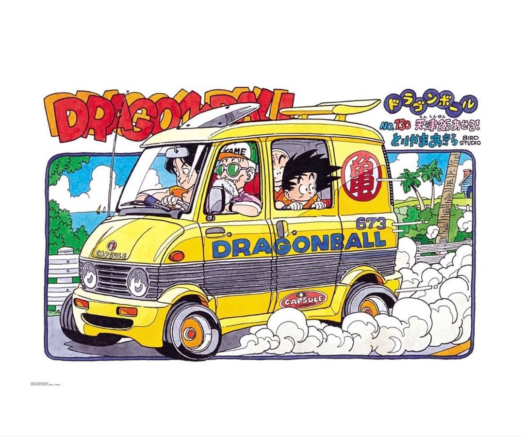 ゲンキマツリ ドラゴンボール 40周年 原作イラストグッズ B1ポスター 3