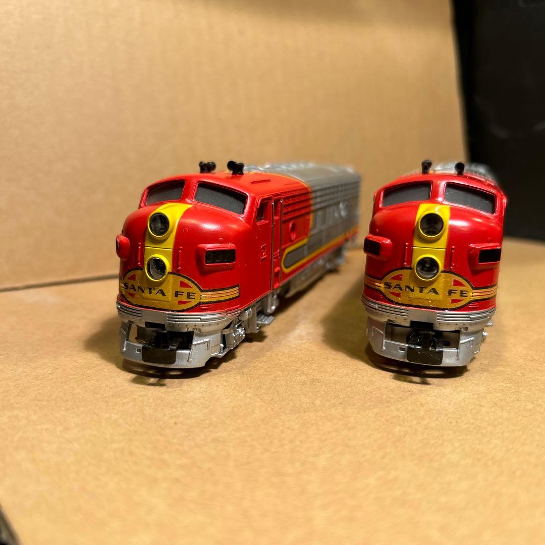 Marklin 3060&4060 HOゲージ　SANTA FE鉄道機関車セット