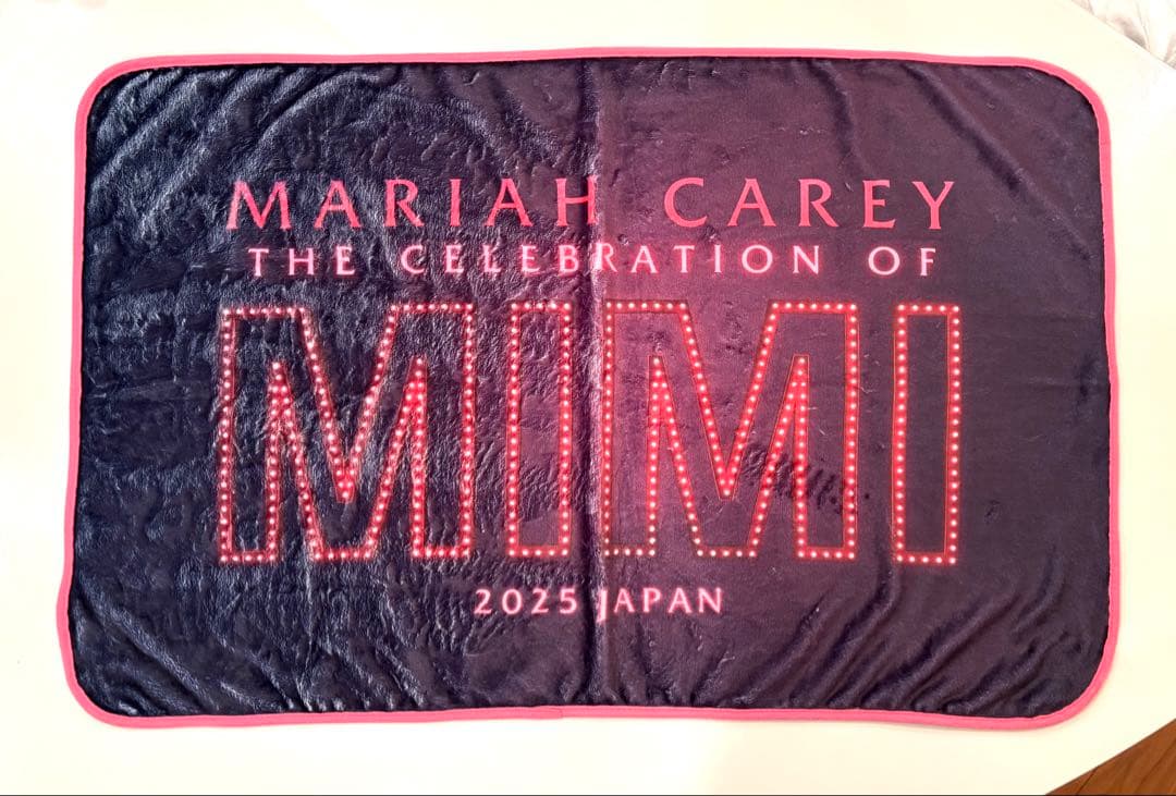 Mariah Careyマライアキャリー来日コンサートGOLD特典グッズ未使用の