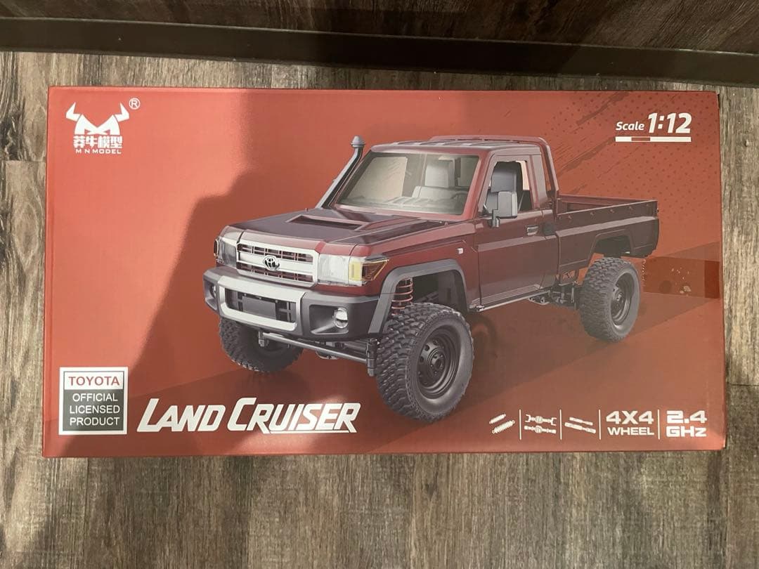 MNモデル トヨタ ランドクルーザー7 1/12 アウトドアラジコン