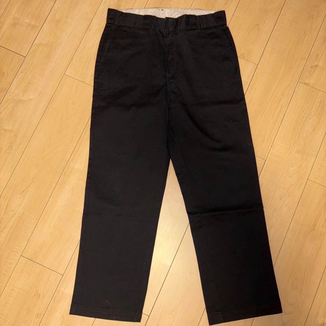 80s Dickies 874 チビタグ ブラック チノパン 34 USA製 80s Dickies 874 チビタグ ブラック チノパン 34 USA製 USA製 80年代