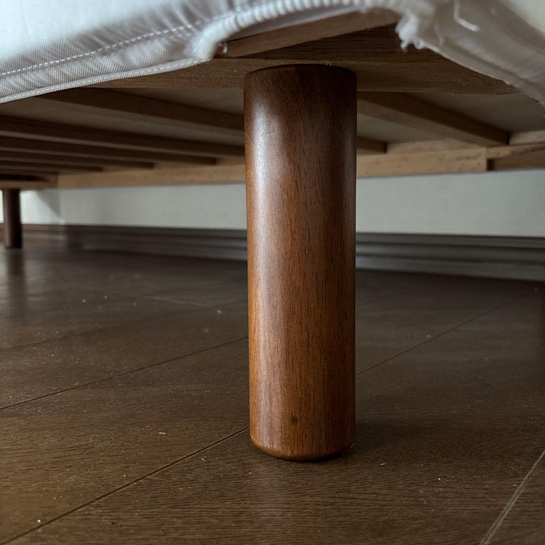 無印良品シングル脚付マットレス