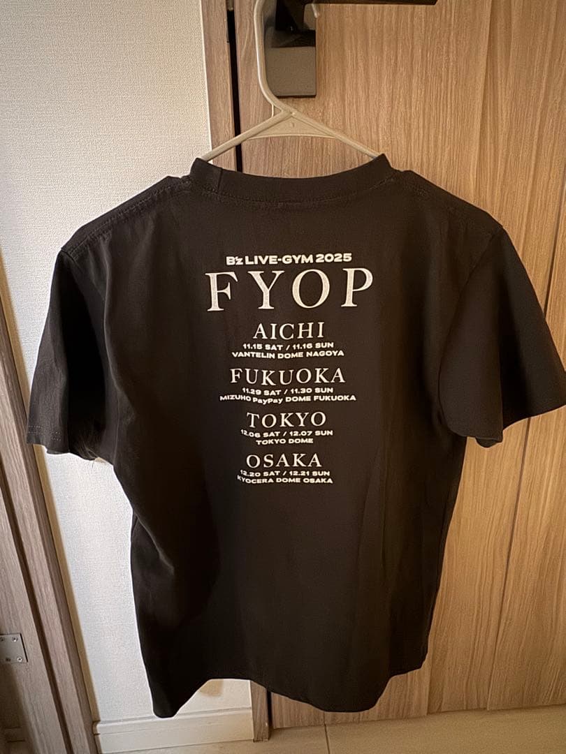 B'z LIVE-GYM 2025 Tシャツ FYOP S美品 - メルカリ
