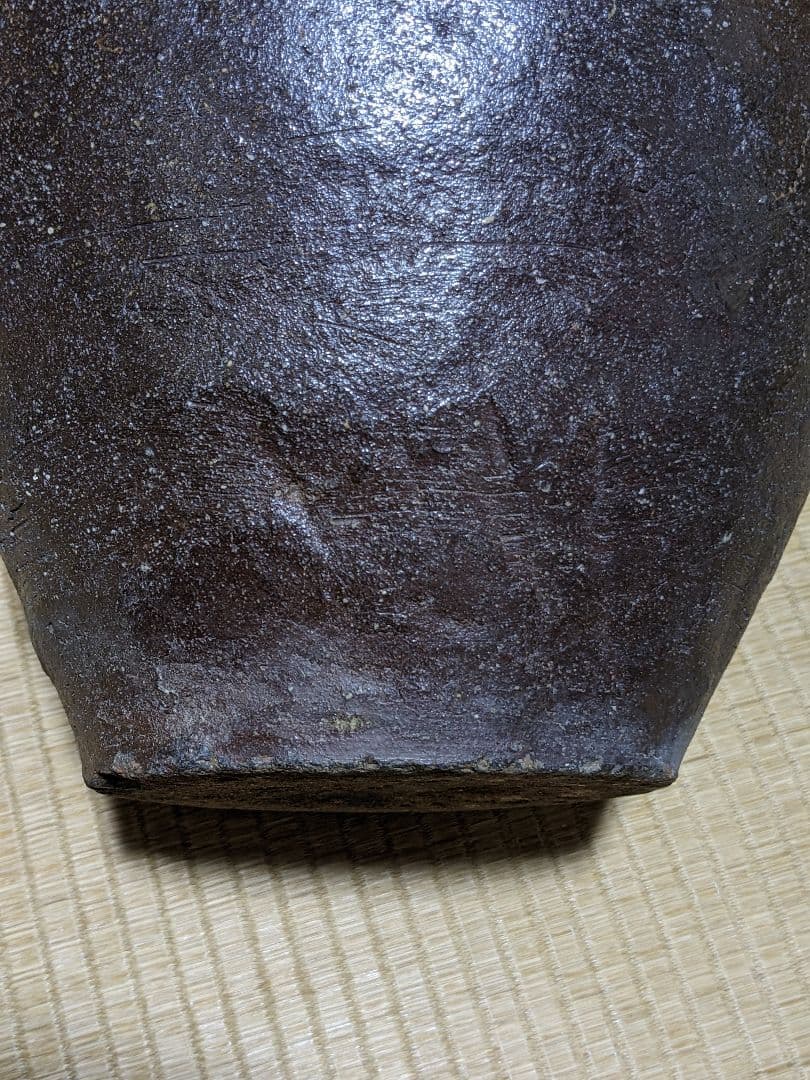 ♢古丹波 焼締め壺 穴窯時代 室町時代〜桃山時代 花器 古美術品 骨董品