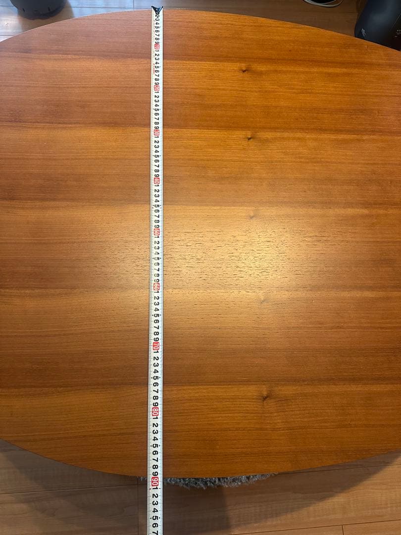 【アクタス】楕円形 木製ダイニングテーブル