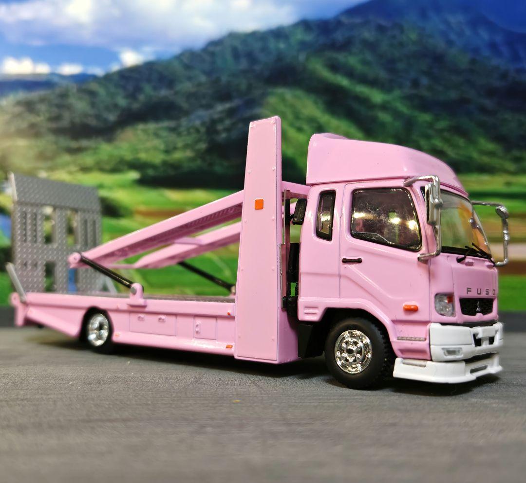 1/64 GCD 三菱ふそう ファイター ダブルレベルトランスポーター