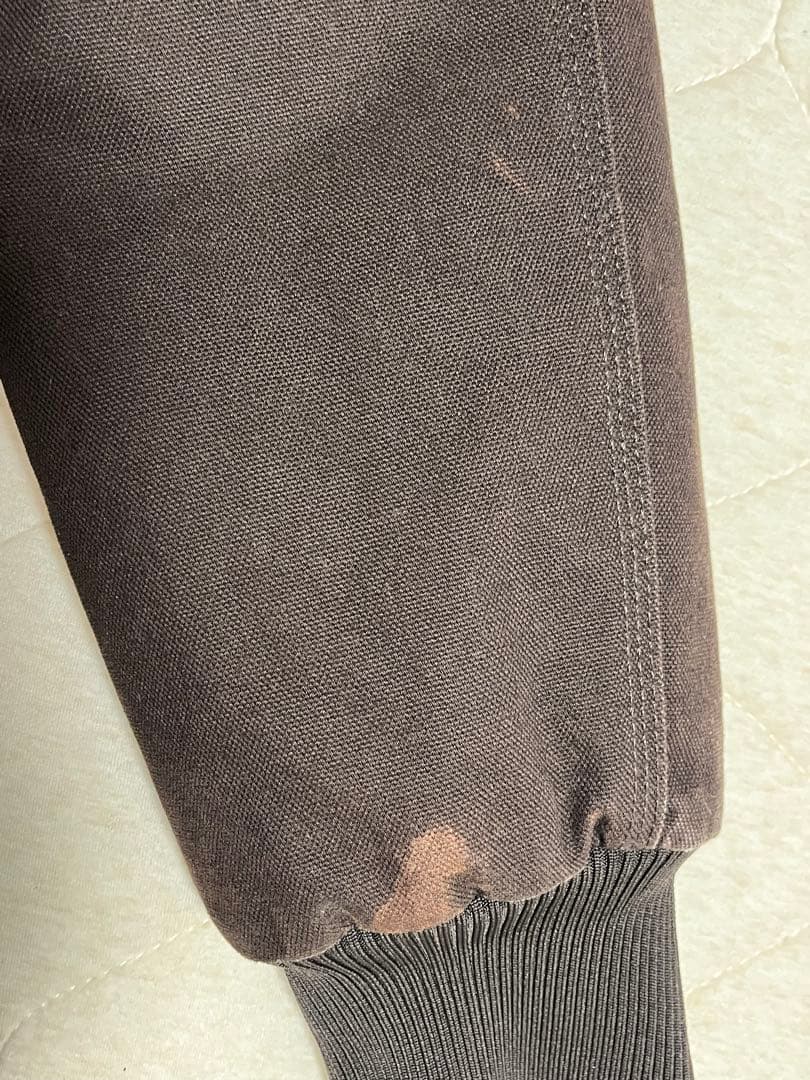 Carhartt ブラウン フルジップジャケット