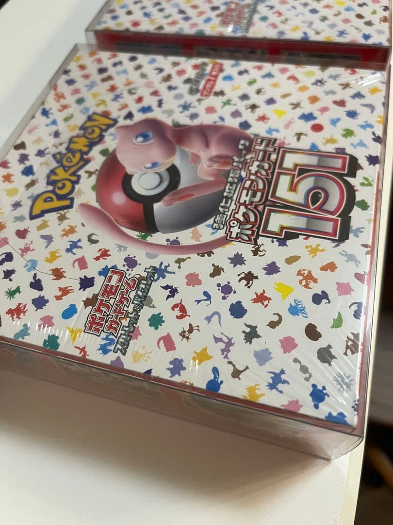 ポケモンカード151 【2個セット】 【シュリンク付き】　(簡易ケース入り)