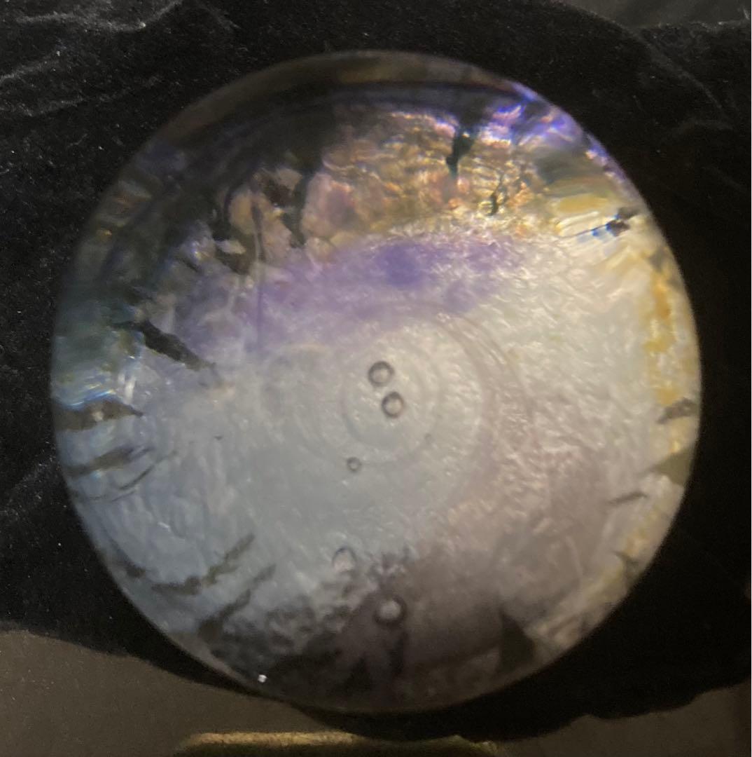 ノグチミエコ 四季球 冬 ☆ ガラス アート オブジェ 【送料無料