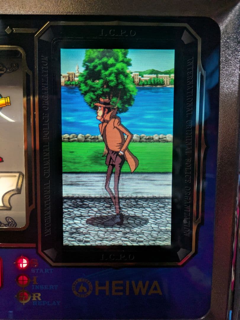 4号機 主役は銭形 パチスロ 実機