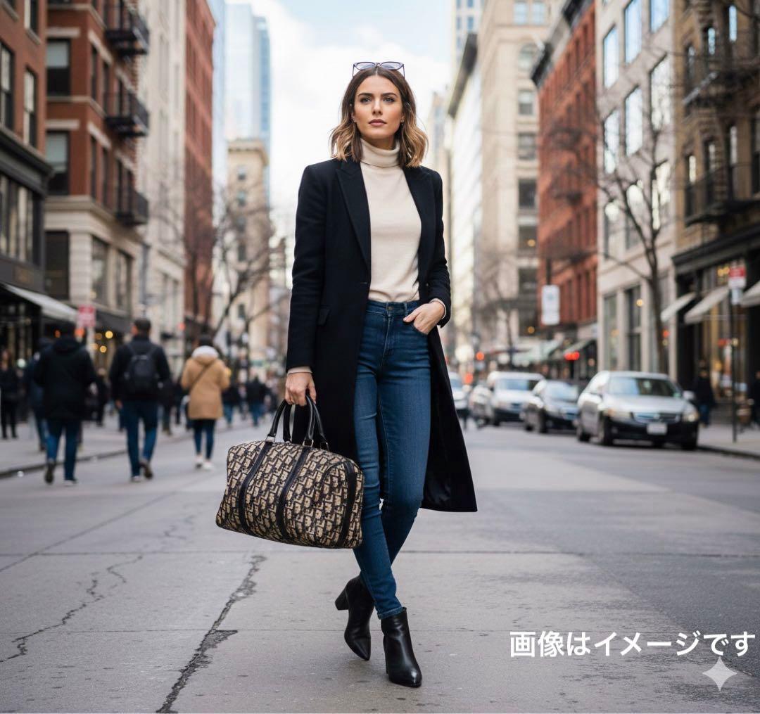 美品Christian Diorトロッター ミニボストンバッグ