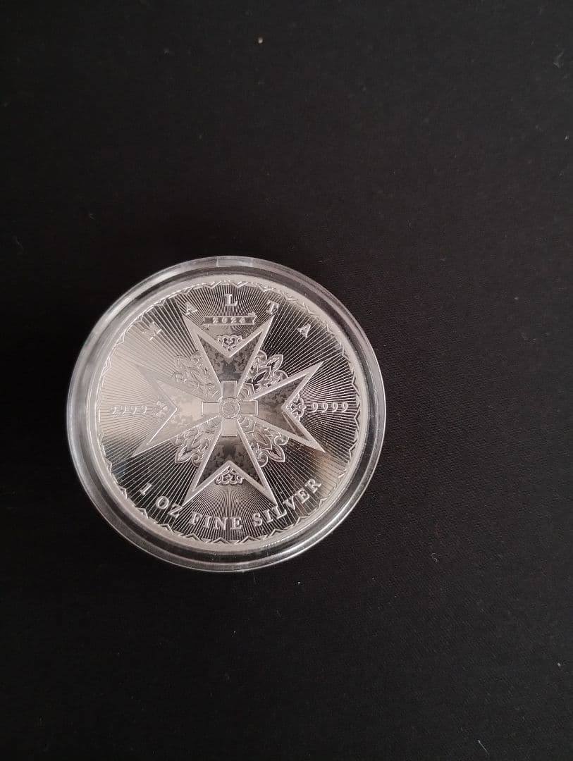 1オンス マルタ マルタ十字 銀貨 20 x 2023 1オンス銀貨