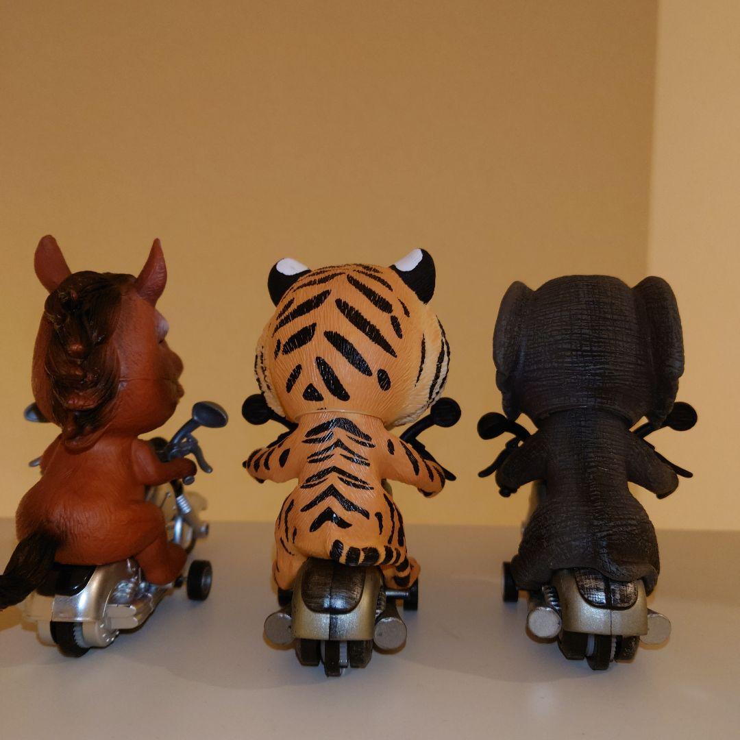 アニマルライダー 動物バイク ウマ ゾウ プライズ品 まとめ売り - メルカリ