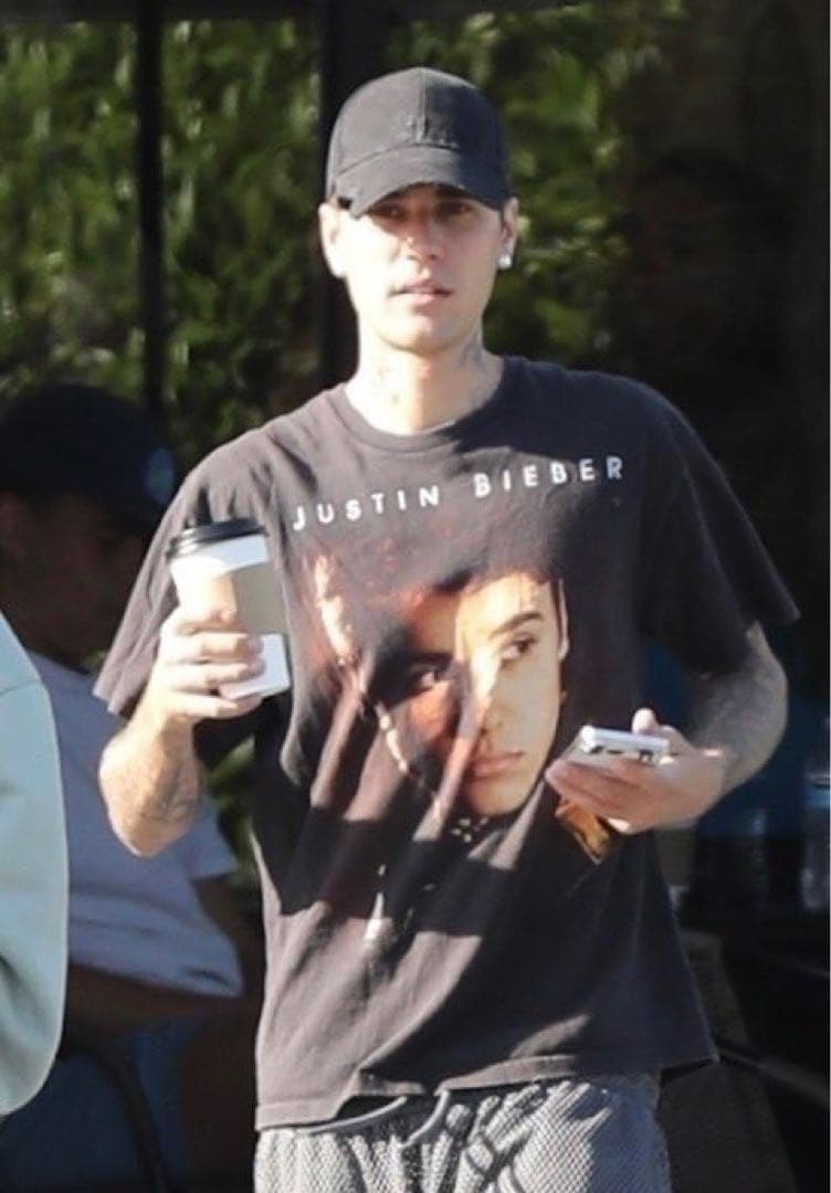 Justin Bieber 着用 believe tour T - メルカリ